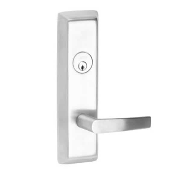 Corbin Russwin Armstrong Lever, Nightlatch, 630 Satin Stainless Steel, LHR A957ET-630-LHR - main